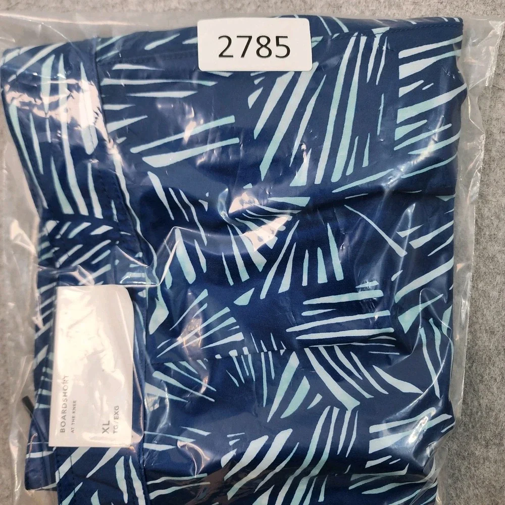 American Eagle Outfitters Boardshorts Mens XL  38x10 Blue Geometric Swim‎ Shorts